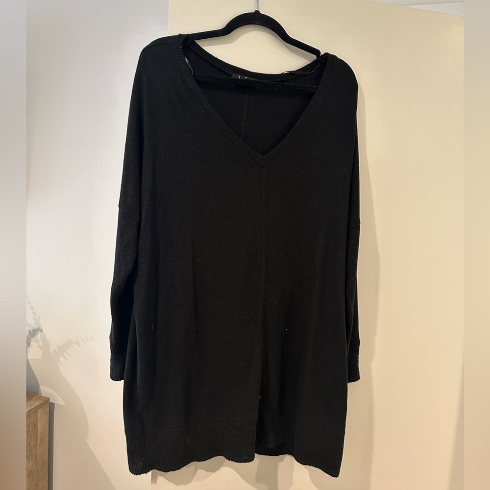 Lulus black sweater dress